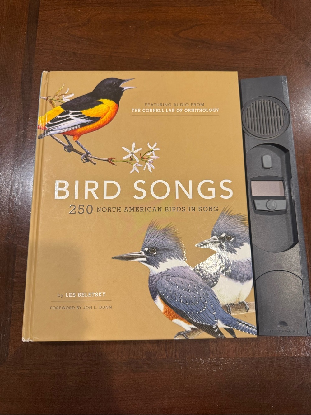 Bird Songs Hardcover Book with Audio - Brown/Orange Cover